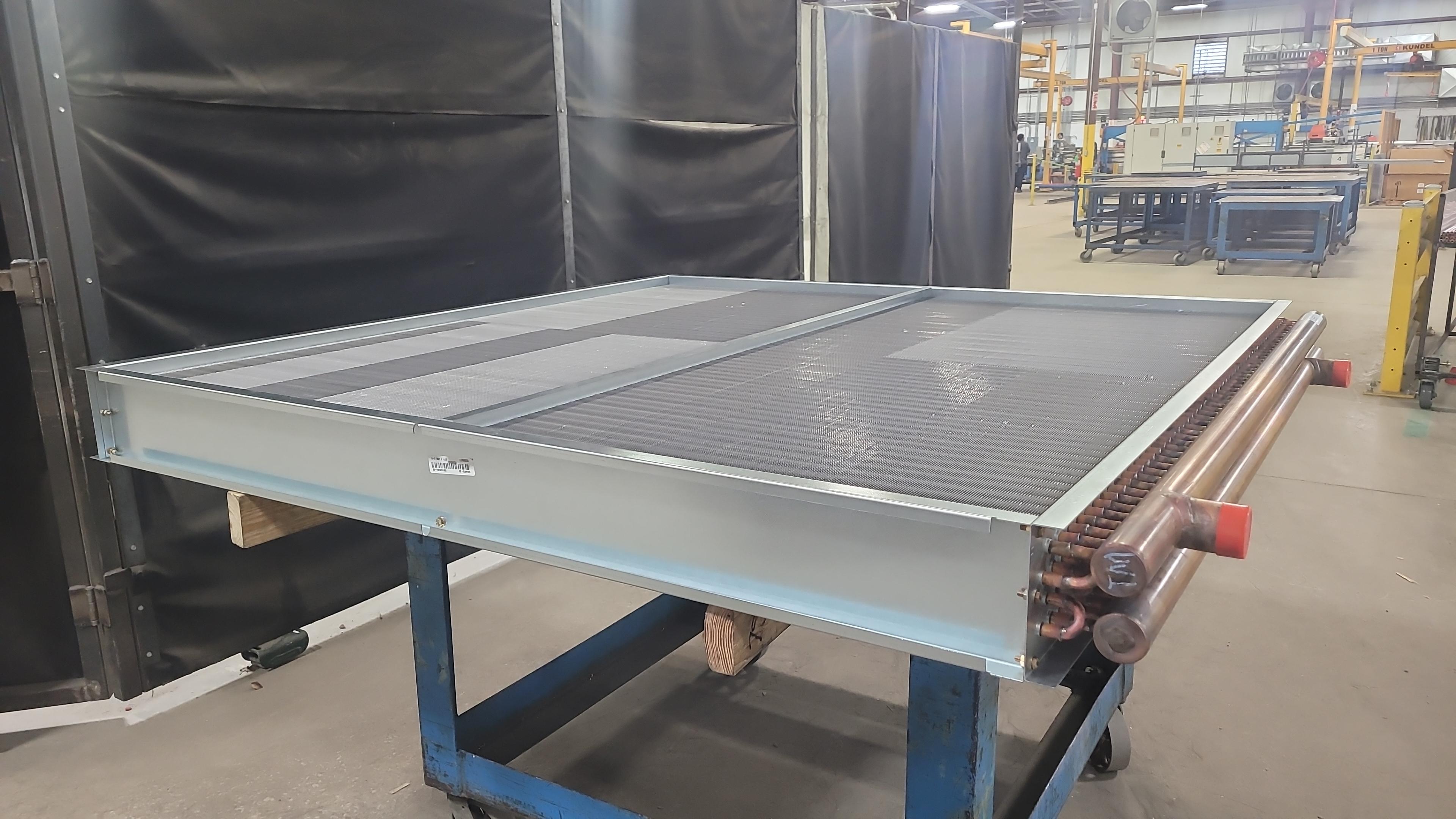 Custom coil under fabrication in our shop